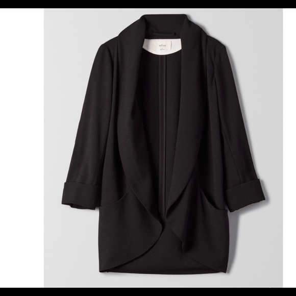 aritzia wilfred chevalier jacket / open blazer 0 - Picture 2 of 10